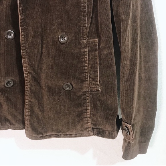 St. John’s Bay Women’s Stretch Corduroy Peacoat - Picture 4 of 6